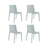 Silla sin descansabrazos Milos, Lagoon 7203B, SET de 4 piezas