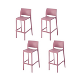 Banco para barra Sencilla, Lagoon 7211B con protector UV, altura 75 CM, SET de 4 piezas
