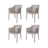 Silla con Descansabrazos Grace, Lagoon 7028 SET de 4 piezas