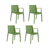 Silla con descansabrazos Milos, Lagoon 7203A, SET de 4 piezas