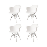 Silla Penguin Classic, Lagoon 7067C, SET de 4 piezas