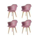 Silla Penguin Leisure, Lagoon 7067D, SET de 4 piezas
