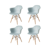 Silla Penguin Classic, Lagoon 7067C, SET de 4 piezas