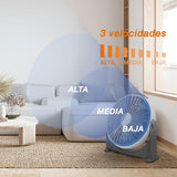 Ventilador de piso, Mytek 3385 plástico de 20"