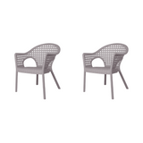 Silla con Descansabrazos Iris, Lagoon 7029DC (87 CM), SET de 2 piezas
