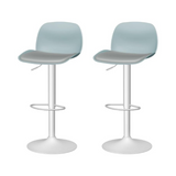 Banco ajustable KÖLN con cojin, Lagoon 7216P, SET de 2 piezas