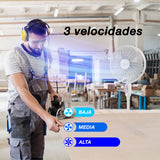 Ventilador de Pedestal 3 en 1 Mytek 3123, plástico de 16"