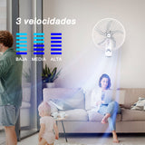Ventilador de pared Mytek 3207, plastico de 18"