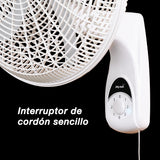 Ventilador de pared Mytek 3207, plastico de 18"