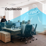 Ventilador de pared Mytek 3207, plastico de 18"