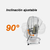 Ventilador de escritorio Mytek 3336, metálico de 10"