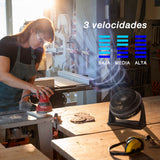 Ventilador de Piso 2 en 1 Mytek 3337, plástico de 12"