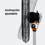 Ventilador industrial de pedestal Mytek 3341, metálico de 30"