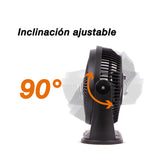 Ventilador de escritorio Mytek 3354, plástico de 8"