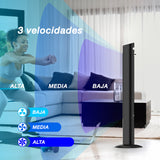 Ventilador de torre Mytek 3358, plástico de 46"