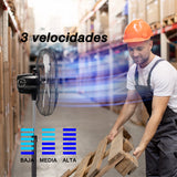 Ventilador de pedestal Z-Fan 3389, metálico de 18"