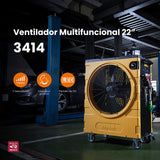 Ventilador Industrial Multifuncional Mytek 3414 de 22"