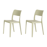 Silla sin Descansabrazos La Vie, Lagoon 7201, SET de 2 piezas