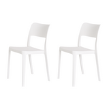 Silla sin Descansabrazos La Vie, Lagoon 7201, SET de 2 piezas